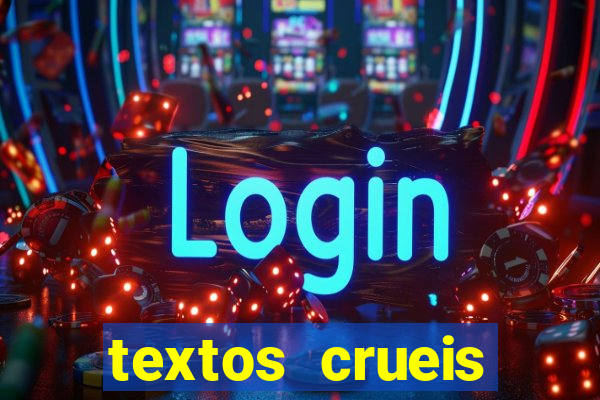 textos crueis demais pdf