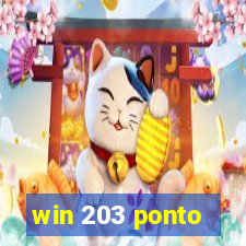 win 203 ponto