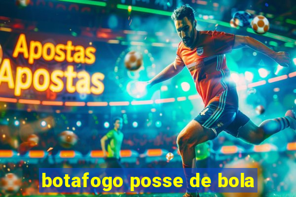 botafogo posse de bola