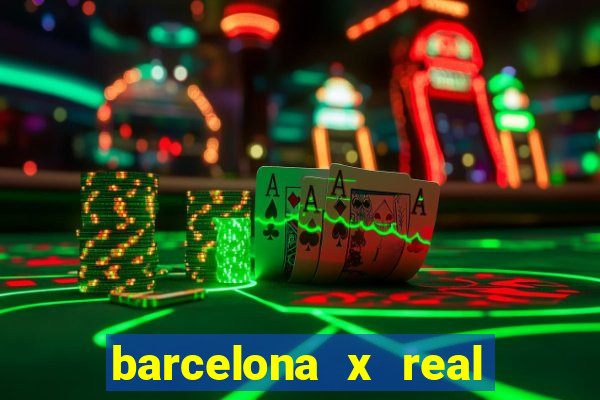 barcelona x real madrid ao vivo futemax