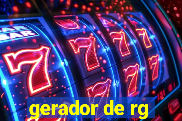 gerador de rg