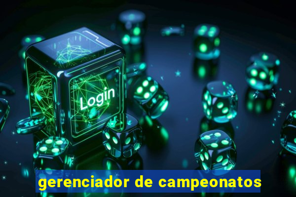 gerenciador de campeonatos