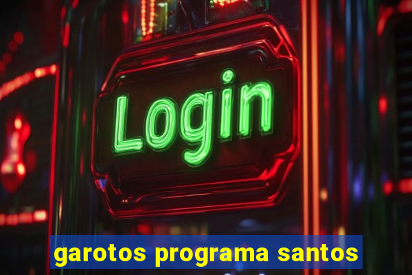 garotos programa santos