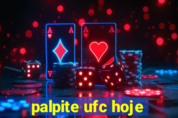 palpite ufc hoje