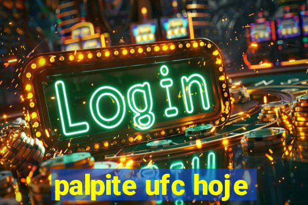 palpite ufc hoje