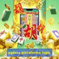 pgdata plataforma login