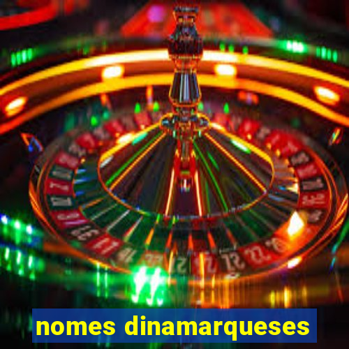 nomes dinamarqueses