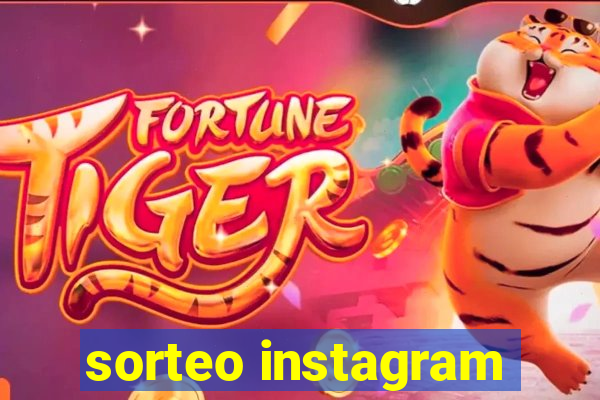 sorteo instagram