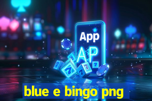 blue e bingo png