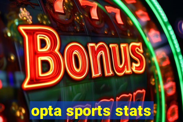 opta sports stats