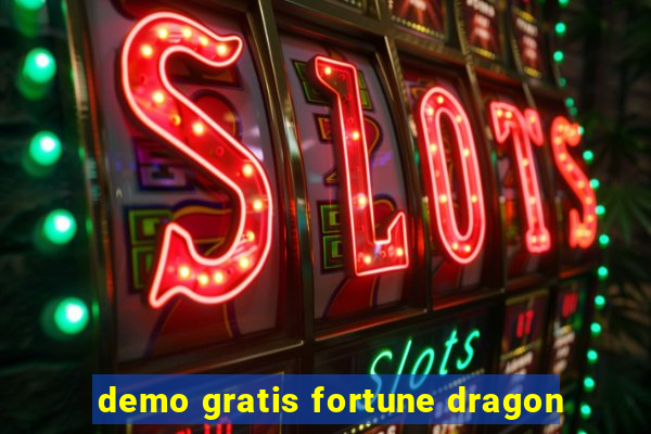 demo gratis fortune dragon