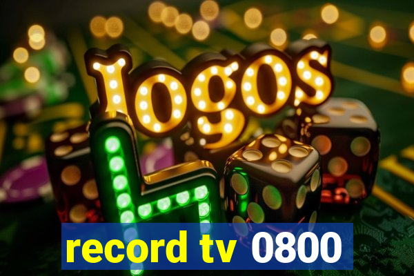 record tv 0800