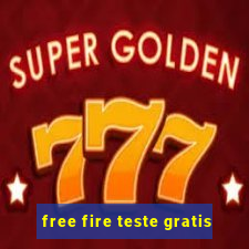 free fire teste gratis