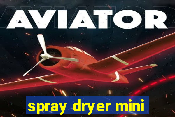 spray dryer mini