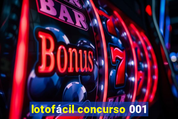 lotofácil concurso 001