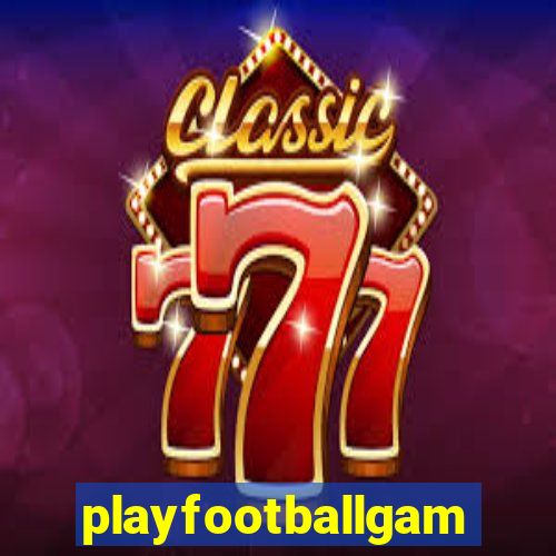 playfootballgames