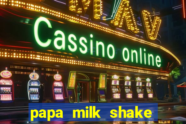 papa milk shake click jogos