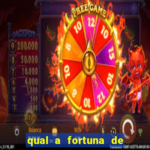 qual a fortuna de narcisa tamborindeguy