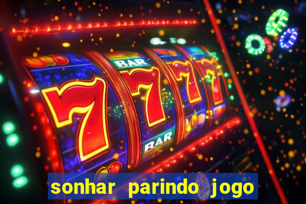 sonhar parindo jogo do bicho