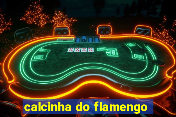 calcinha do flamengo