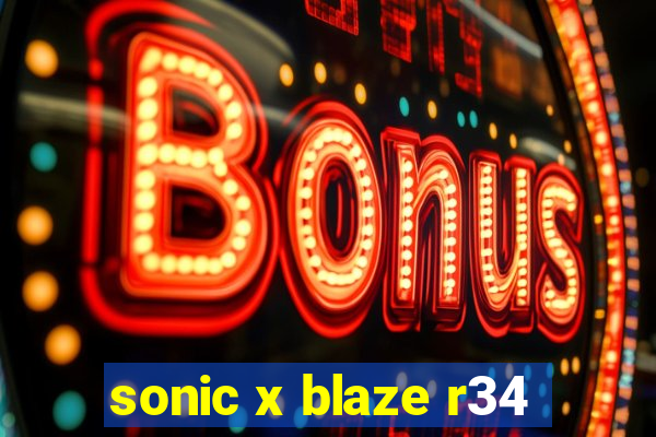 sonic x blaze r34