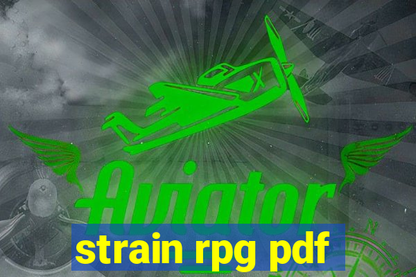 strain rpg pdf