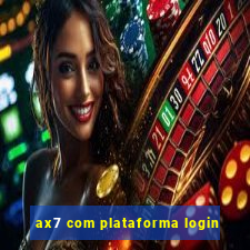 ax7 com plataforma login