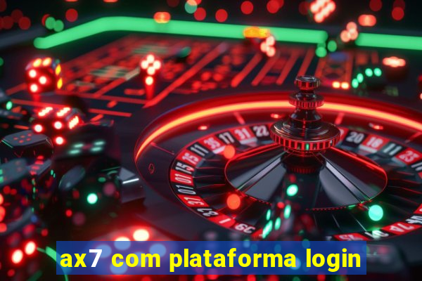 ax7 com plataforma login