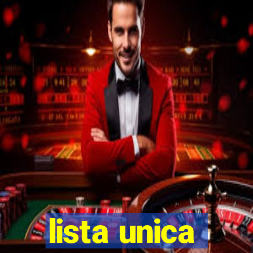 lista unica