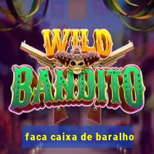 faca caixa de baralho