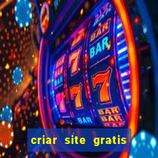 criar site gratis de jogos