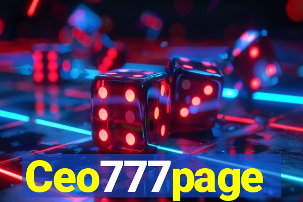 Ceo777page