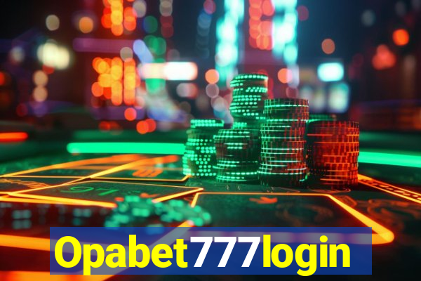 Opabet777login