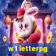 w1 letterpg