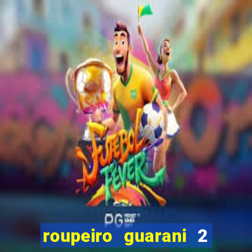 roupeiro guarani 2 portas de correr com espelho