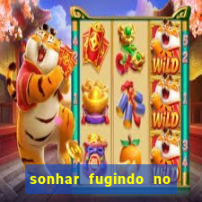 sonhar fugindo no jogo do bicho