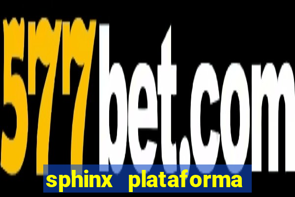 sphinx plataforma de jogos