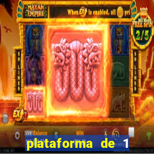 plataforma de 1 real fortune tiger