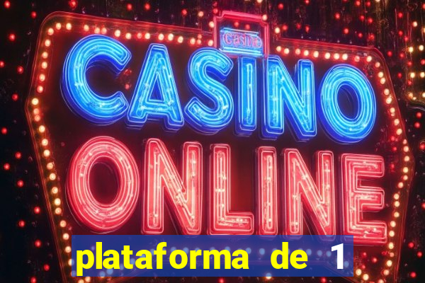 plataforma de 1 real fortune tiger