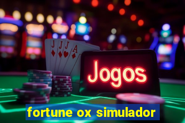 fortune ox simulador