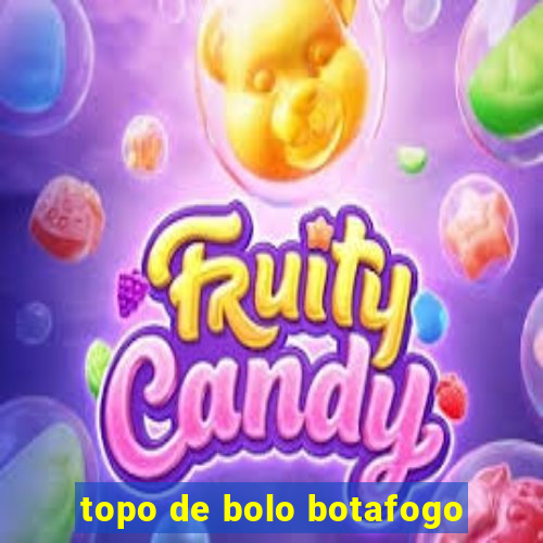 topo de bolo botafogo