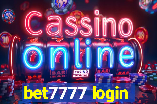 bet7777 login