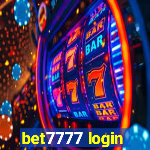 bet7777 login