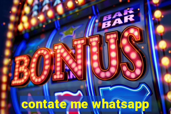 contate me whatsapp