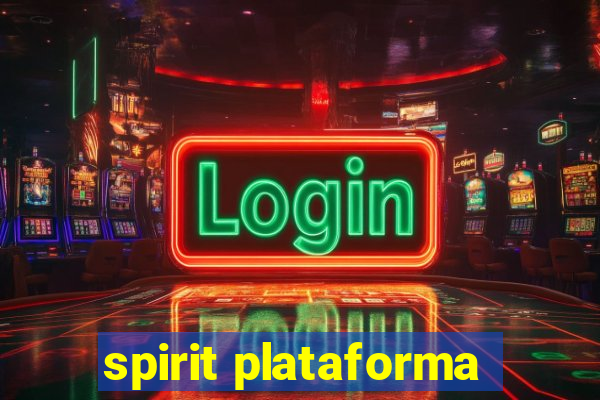 spirit plataforma