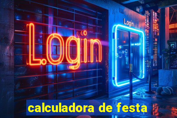 calculadora de festa