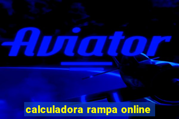 calculadora rampa online