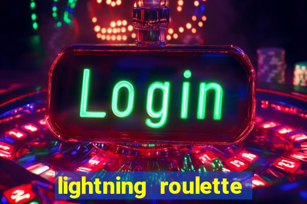 lightning roulette como jogar