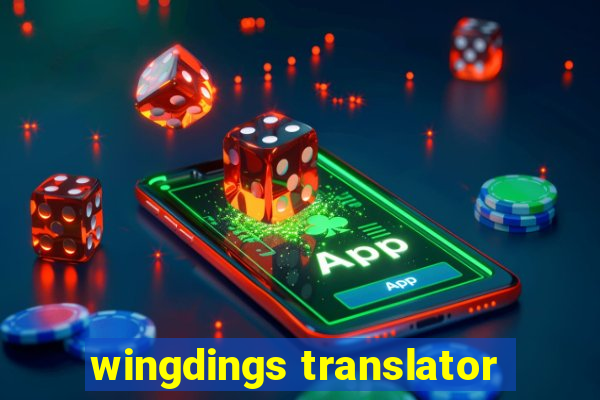 wingdings translator