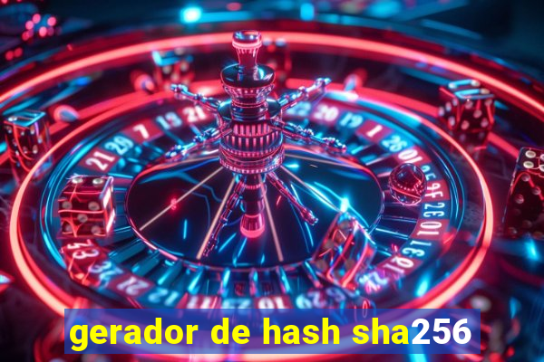 gerador de hash sha256